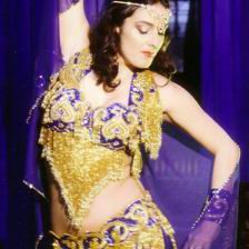 Back Stage Kitty Hagen buikdanseres oosters