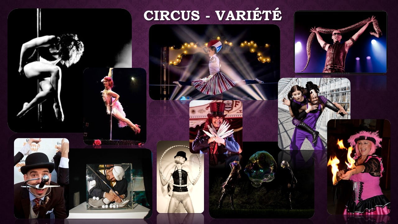 Circus Variété acts