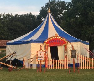 Circustent klein 10 meter