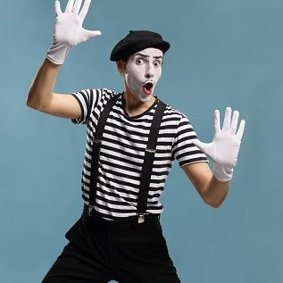 mime